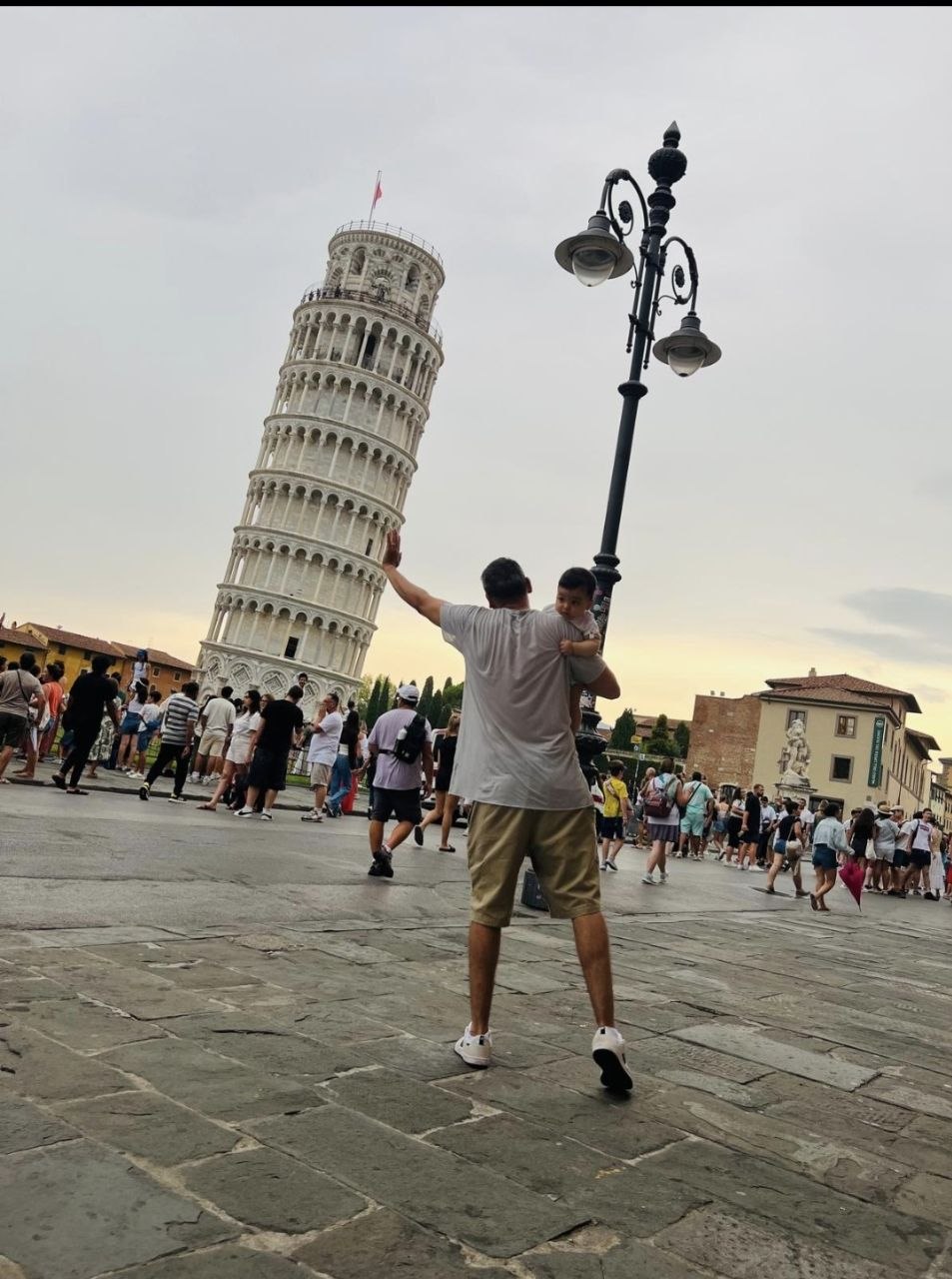 Souvenir de voyage à Pise, Italie